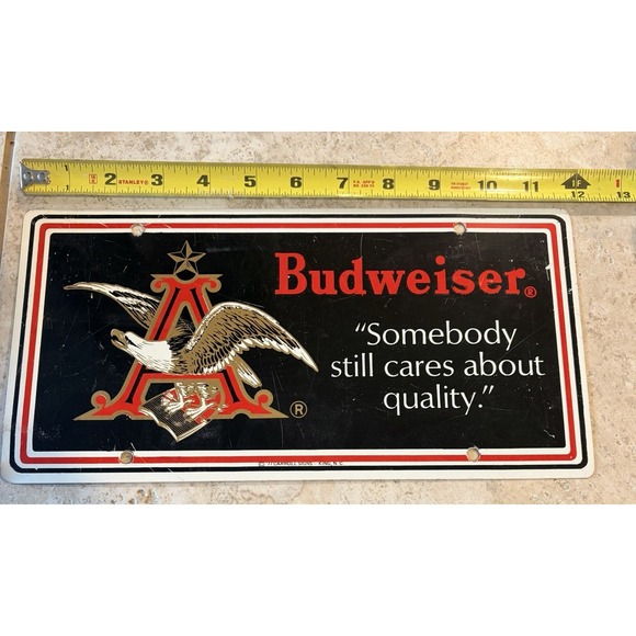 Budweiser 77 Vintage Sign - Picture 3 of 3